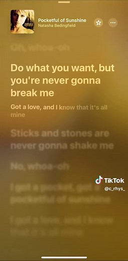 🎧 Pocketful of Sunshine - Natasha Bedingfield 🎧 #sunshine #natashabedingfield #fullsong