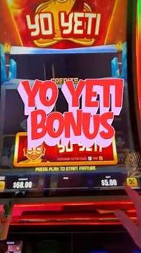 Yo Yeti Bonus $5 Bet - Best Friends to the End #slots #casino #gambling