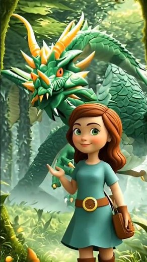 dragan girl#cartoon #animation #shorts