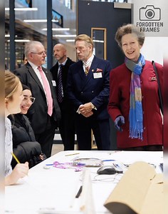 A truly unforgettable day as The Princess Royal visited to formally open Spectra, our new state-of-the-art home for Physics, Engineering, and Computer Science. Her Royal Highness toured the facilities, met students, and highlighted the importance of innovation and education. #fyp #explorepage #fblifestyle | Forgotten Frames