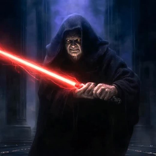 Irho Oskea on Instagram: "Palpatine Wielding his Red Lightsaber - Generated using Midjourney AI #starwarsaiart #midjourney #midjourneyart #midjourneyai #starwars #starwarsart #conceptart #starwarsfanart #starwarsedit #starwarstheory"