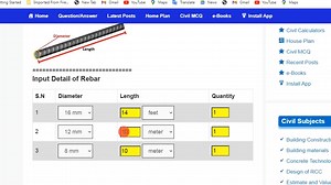 9.8K views · 115 reactions | How to Calcualte quantity of Steel in column? Online Calculator First Setting in AutoCAD before Drawing for civil engineer For more visit: www.civilconcept.com | Civil Concept | Facebook