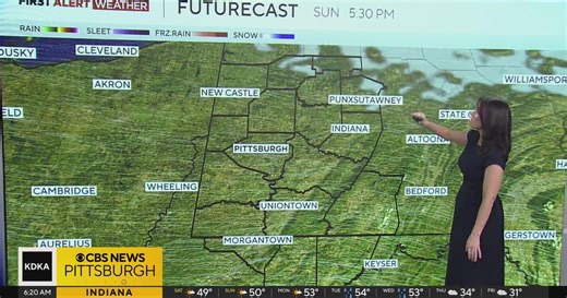 KDKA-TV Morning Forecast (11/22)