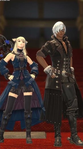 【FF14】[エモート]モデルウォーク①（ミコッテ♀・ミドオス）