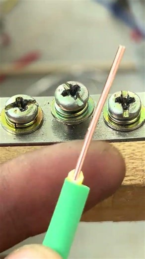 How To Attach Electrical Wires | Proper And Secure Connection Method #shortvideo #wireworks #wire