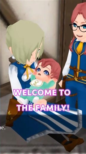 The Legacy Continues: Our First Child is Here! ❤️ Family Dynasty in Elnea Kingdom 👶✨ #Shorts