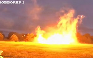 烧油的航模炸机爆炸起火合集（7件事件）