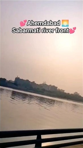Sabarmati river front 💕 Ahmedabad😍| #ahemdabad #river #sabarmatiriver #gujarat #likeandsubscribe