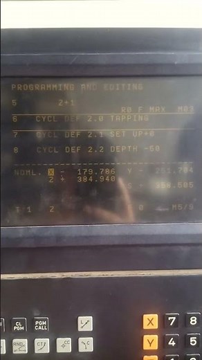 Heidenhain typing program cycle | the cnc workshop