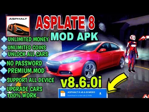 Asphalt 8 MOD APK v8.6.0i (2025) | Unlimited Money + All Cars Unlocked 🌸 | No Password