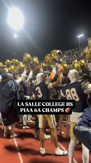 La Salle College HS wins the PIAA 6A championship ‼️ #WPIAL #PoweredByBowser #KDKAFridayNightLights | 100.1 FM and AM 1020 KDKA