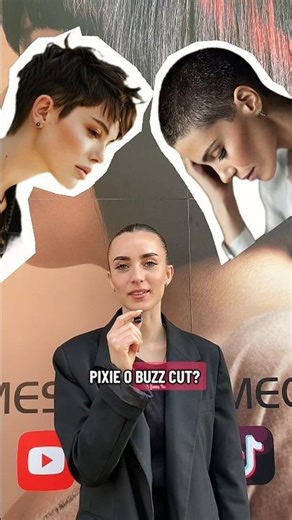 Pixie o direttamente buzz cut? 😜