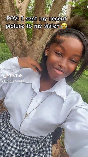 POV: Sister Reacts to Your Photo