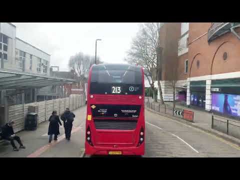Full Route Visual ~ Bus Route 151 : Worcester Park - Wallington, Shotfield