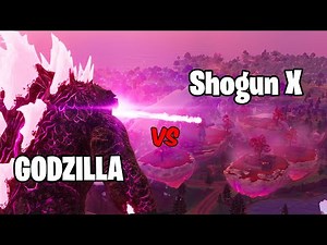 Godzilla vs Shogun X – The Ultimate Fortnite Boss Battle!
