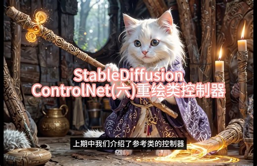Stable Diffusion之ControlNet(六)重绘类控制器