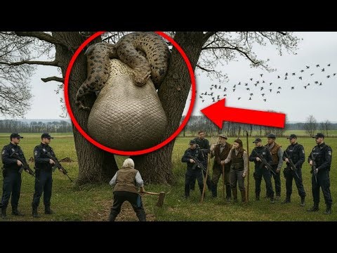 Intense Python Attack on Mountain Lion! Heroes Risk It All in HEART-STOPPING Rescue