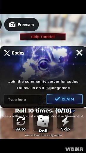 *UPDATE CODES*ARC 3 ALL WORKING CODES FOR JULES RNG IN 2026 ROBLOX JULES RNG CODES