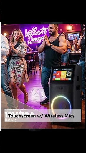 Dolphin KB-18R Karaoke Speaker Review 🎤 All-in-One Party System #shorts