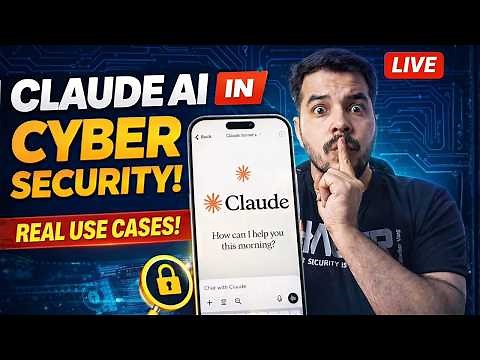 Claude AI for Cyber Security (LIVE) 🔴 | SOC, Pentesting, GRC Real Demos | 2026 | hacker vlog