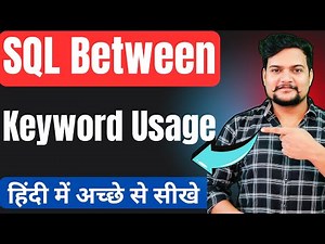 SQL Between clause or keyword | How to use Between keyword in sql | Part - 33| @Tutorial007