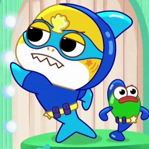 Super Shark and Captain Kelp here to save the day! 💛💙 | Nick Jr.