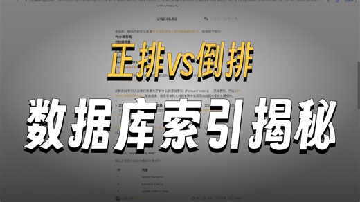 Elasticsearch（ES）正排索引（Forward Index）和倒排索引（Inverted Index）