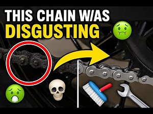 How to Clean a Motorcycle Chain Like a Pro (Save $$ and Ride Smoother!)