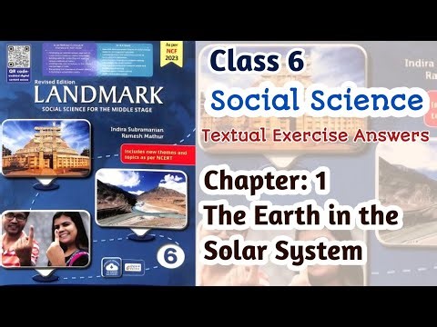 Class 6 SST |Landmark Ch: 1 The Earth in the Solar System | Exercise Answers #landmark #oxford #cbse