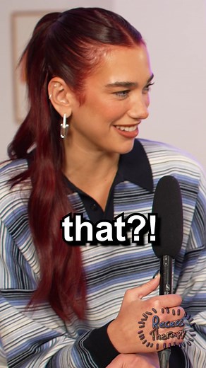 Full Dua Lipa interview in link in bio ❤️💜❤️💜🥰