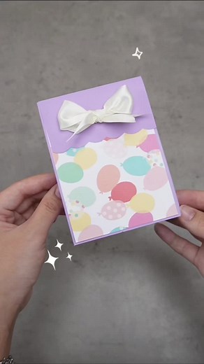 Làm Chiếc Túi Màu Tím Đựng Quà Sinh Nhật Cho Bạn Thân