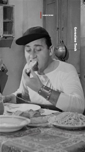 Alberto: Macaroni, I'll destroy you. 💪😂 From the film An American in Rome #funnyvideos #shortcinema