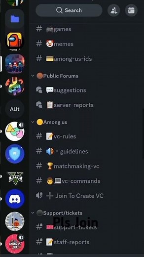 Among Us discord server