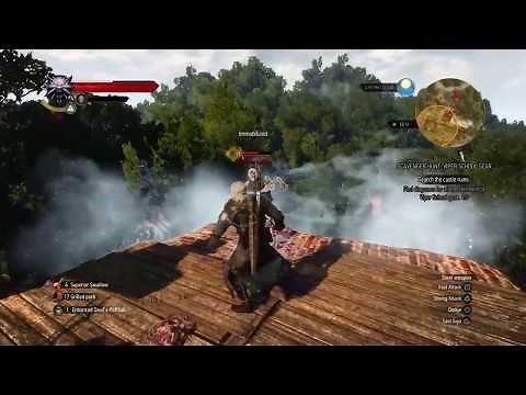 Witcher 3 - Get the Viper School Gear Diagram in castle ruins white orchard