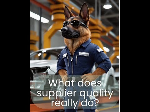 Supplier Quality - Shepherd - What does supplier quality really do?