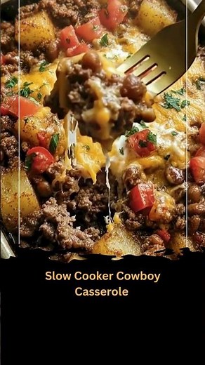 Slow Cooker Cowboy Casserole