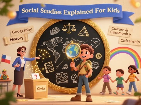 Social Studies Explained For Kids | What Is Social Studies | Kids Learn Social Studies | Civics Kids