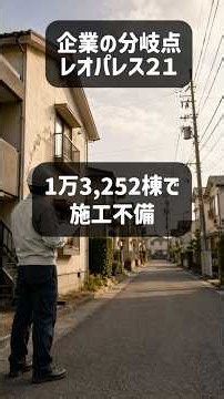 レオパレス21、なぜ債務超過まで追い込まれた？ 1万3,252棟の施工不備 #shorts