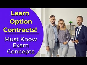 Option Contracts: What are they? Real estate license exam questions.