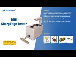 T001 Sharp Edge Tester
