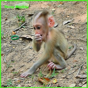 Hey, Mommy !! Why drags your baby like this !! Poor Pitiful Little Monkey!! | RESEP Monkey