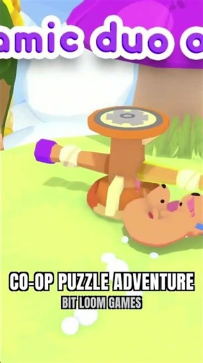Two Dogs, One Stretchy Belly — This Co-op Game Is Pure Chaos #indiegame #coop #gaming