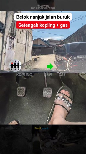 31K views · 316 reactions | Main gas tipis + setengah kopling disini #tutorial #viral #mobilmanual #belajarmengemudi #drivingschool | Fadil Enok | Facebook