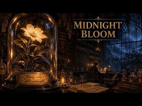 Midnight Bloom ✦ Rainy Dark Academia Music for Reading & Deep Focus