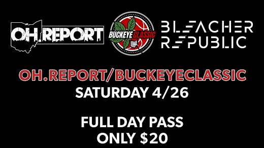 🔥 BUCKEYE CLASSIC 2025 – Watch LIVE All Day Saturday for Just $20! 🏀 🎟️ Grab your Saturday pass now at 👉 https://www.oh.report/buckeyeclassic Get ready for a full day of elite AAU boys basketball as the Buckeye Classic returns bigger and better than ever! This tournament has become one of Ohio's must-see hoops events, featuring over 250 of the region’s top teams battling it out on the hardwood. 💪🏆 🎥 OH Report has teamed up with Bleacher Republic to be your exclusive streaming service for 
