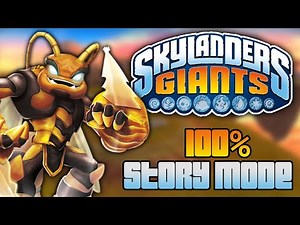 Skylanders: Giants - Story Mode Full Walkthrough (All Collectibles)