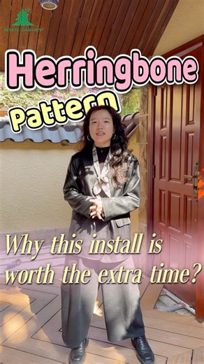 Herringbone WPC Decking | Why This Pattern Is Worth It