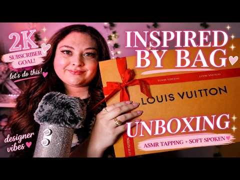 ✨ASMR Inspired by Designer Bag Unboxing 👜✨ 2K Subscriber Special❣️