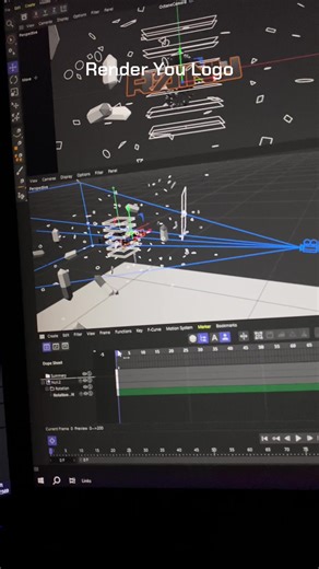 🦖3D effects enhance your performance! Choose your favorite effect and customize the colors as desired. You can see examples on my website. The prices are very affordable! These products are perfect for DJs and clubs, making you look more professional.##motiongraphics #3dlogo #c4d #visual #3danimation