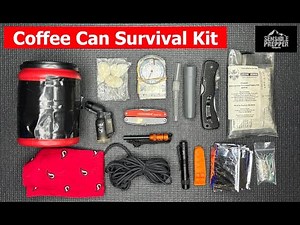 Coffee Can Survival Kit Project